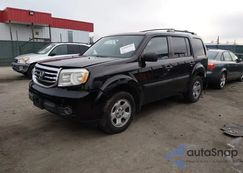2014 Honda Pilot Lx z USA, uszkodzony, nr VIN 5FNYF4H24EB039505